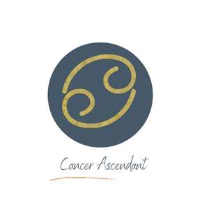 Cancer Ascendant (symbol for the zodiac sign Cancer)