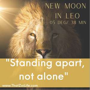 New Moon in Leo, July 28, 2022